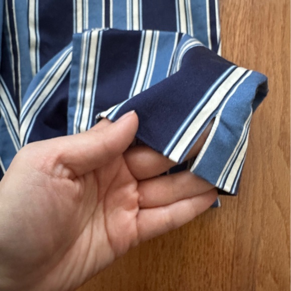 Ralph Lauren Vintage Striped Straight Leg Pants Size 8 - Picture 7 of 7